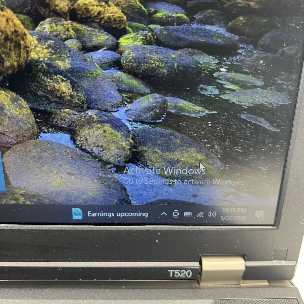 Lenovo ThinkPad T520 Intel i7-2640M 8GB 320GB HDD Win 10 w/ Charger|ELP80, READ